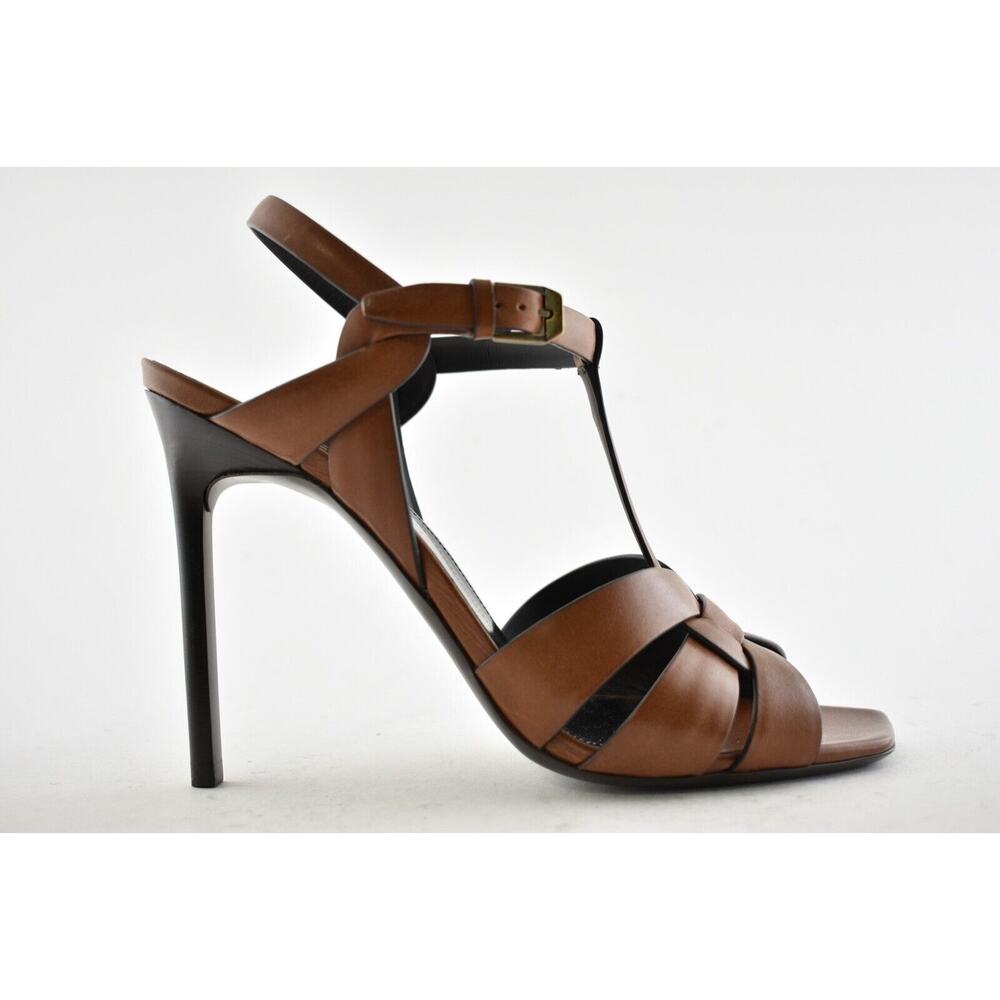 Saint Laurent Brown Heels - Picture 2 of 12